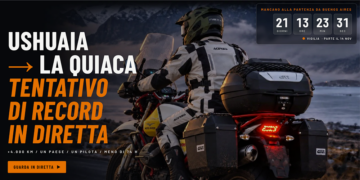 Moto Guzzi V85 TT tenta il record in Argentina: diretta Grizzly 211